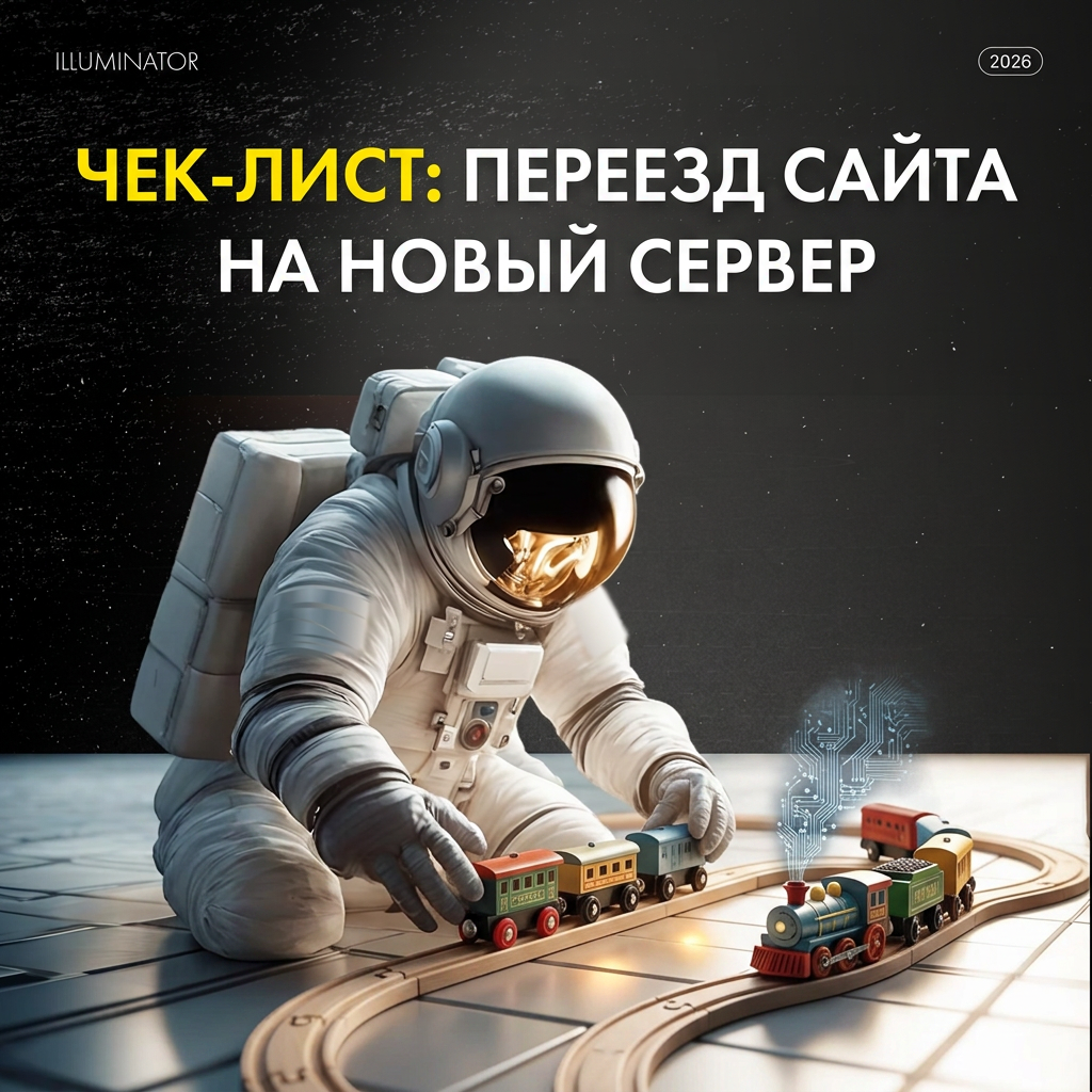 Чек-лист: переезд сайта на новый сервер